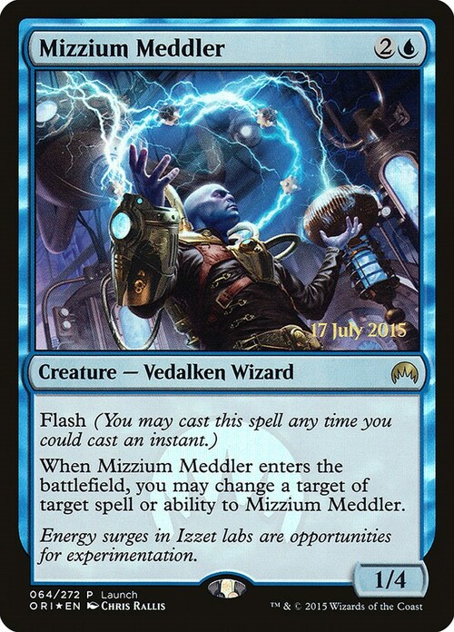 Mizzium Meddler Card Front