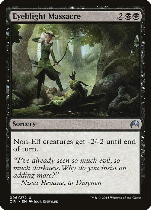 Eyeblight Massacre Card Front