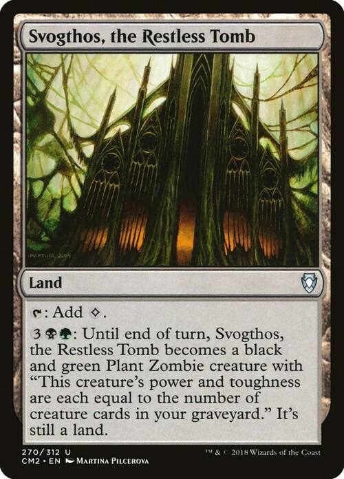 Svogthos, the Restless Tomb Card Front