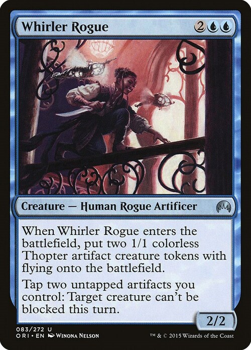 Whirler Rogue Card Front