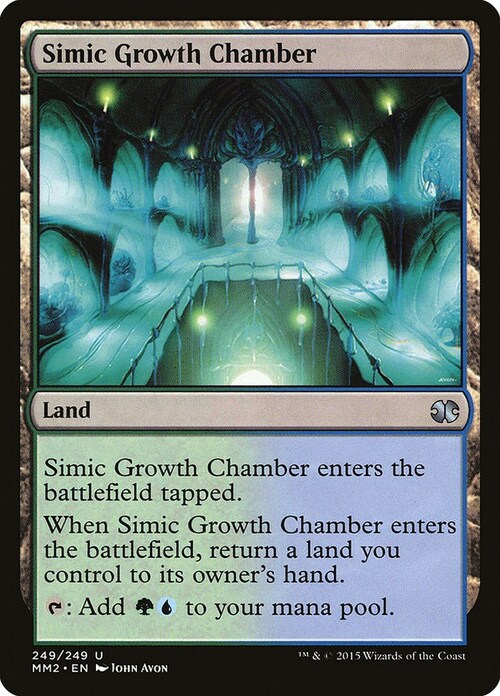 Simic Growth Chamber Card Front