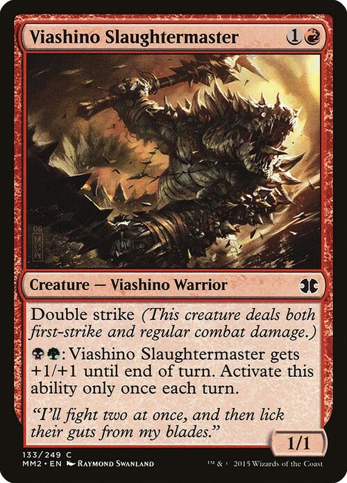 Viashino Slaughtermaster Card Front