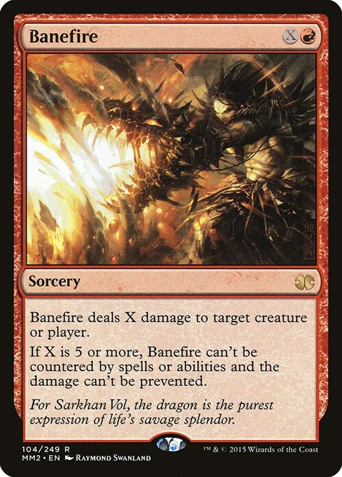 Banefire Card Front