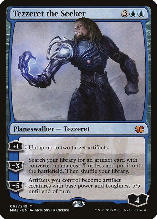 Tezzeret the Seeker Card Front